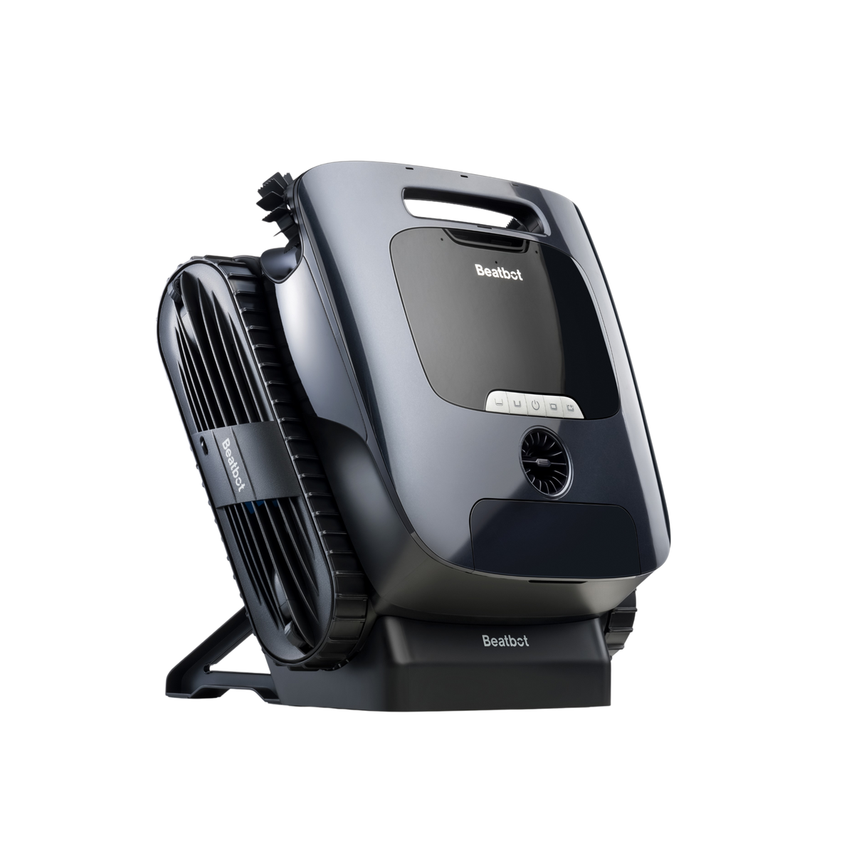 Beatbot robotic pool cleaner on charging dock